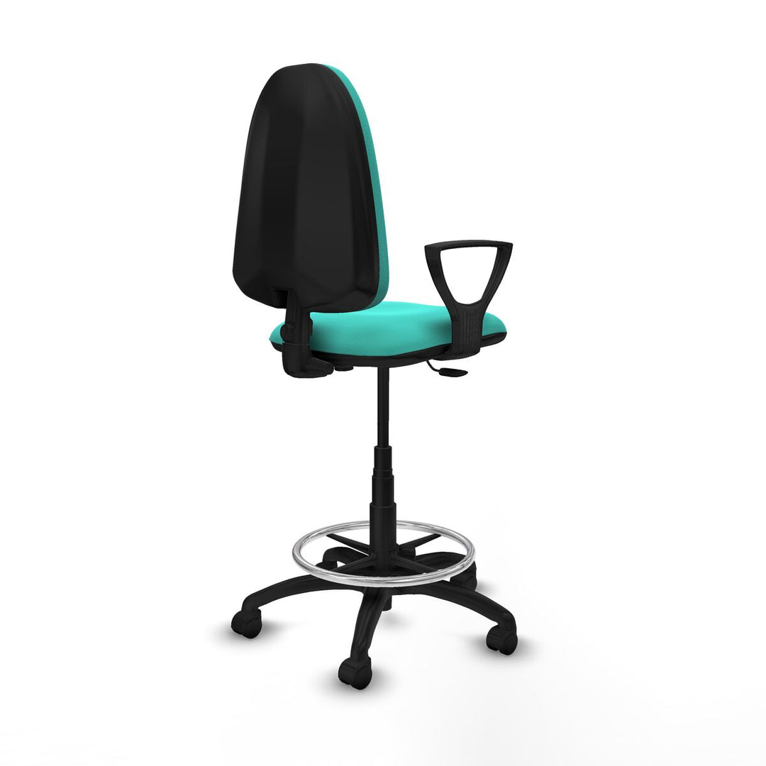 Office Chair Piqueras y Crespo BFN01RN Turquoise High