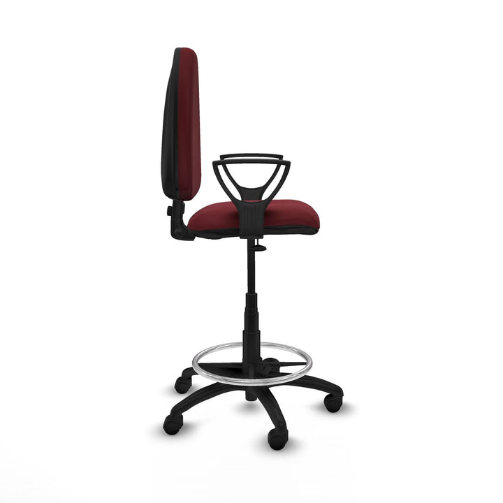 Office Chair Piqueras y Crespo BFN01RN Maroon High