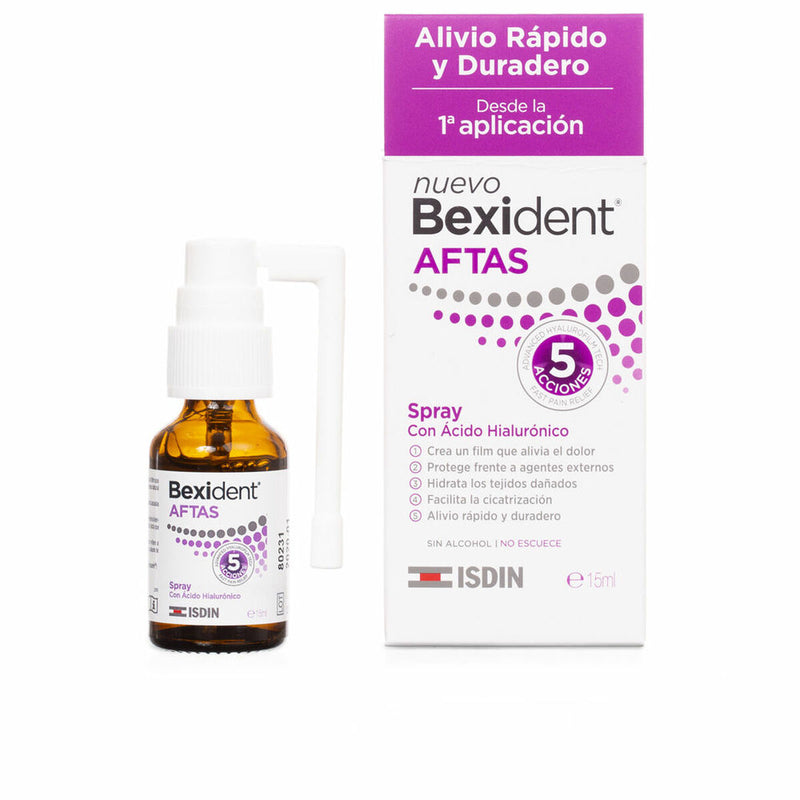 Mouthwash Isdin Bexident Aftas Mouth protector (15 ml)