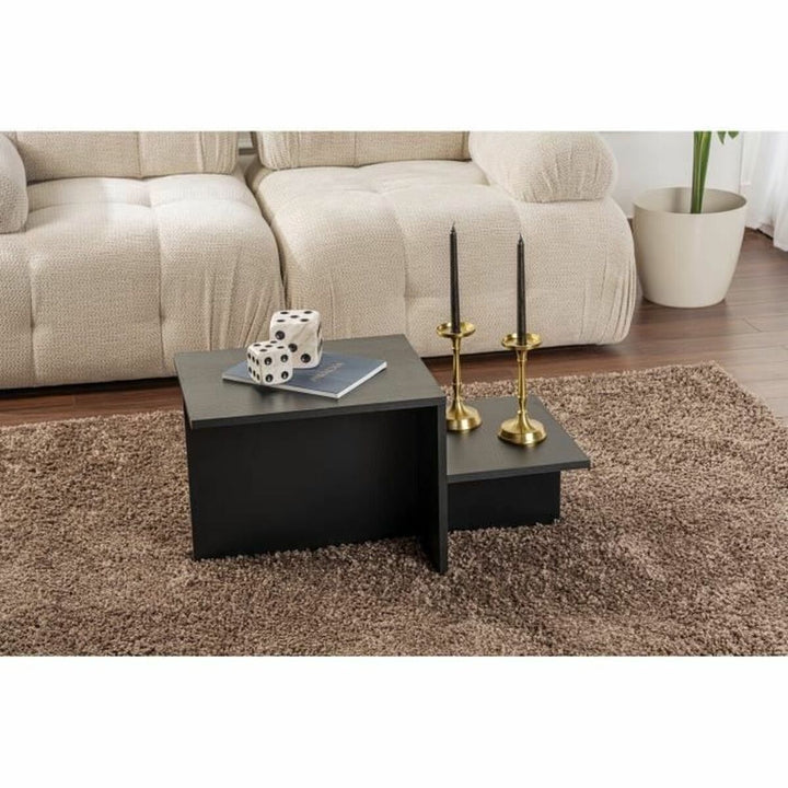 Centre Table Harmony Black 80 x 40 x 40 cm