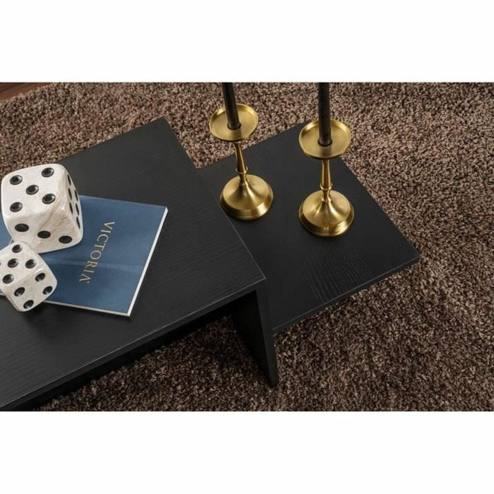 Centre Table Harmony Black 80 x 40 x 40 cm