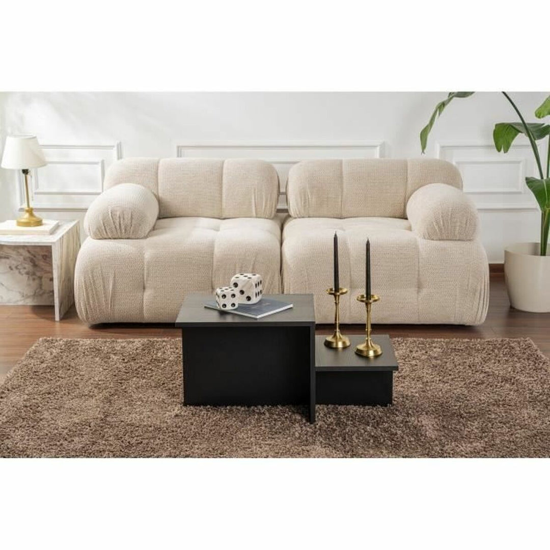 Centre Table Harmony Black 80 x 40 x 40 cm