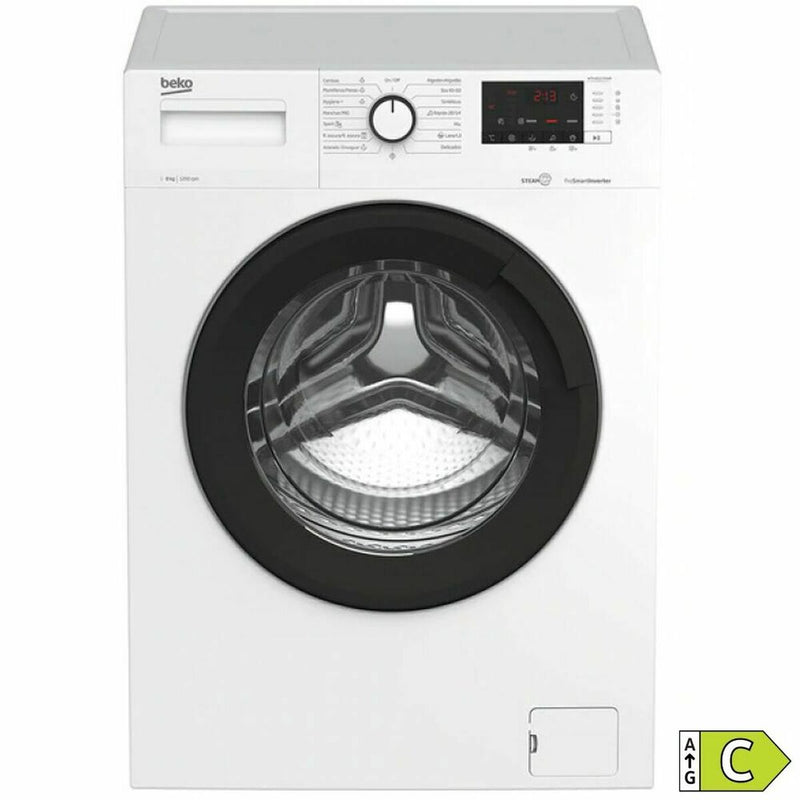 Máquina de lavar BEKO WTA8612XSWR 8 kg 1200 rpm