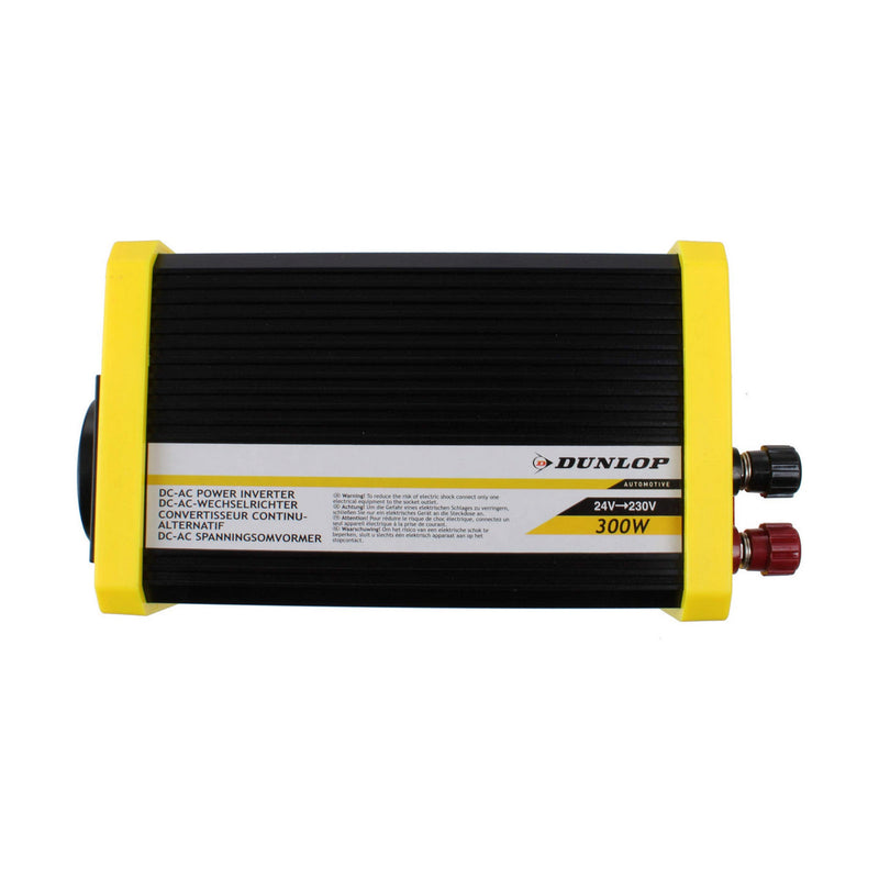 Transformateur Portable pour Voitures Dunlop 24 v - 230 v 300 W