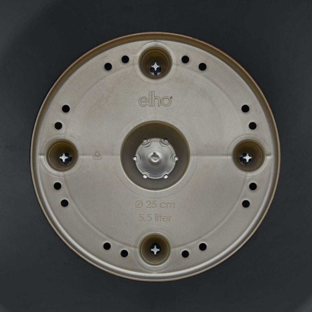 Set of pots Elho Grey Plastic Circular 2 Pieces