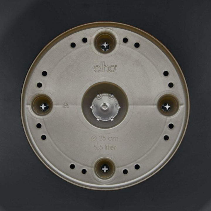 Set of pots Elho Grey Plastic Circular 2 Pieces