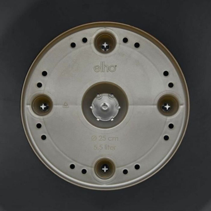 Set of pots Elho Grey Plastic Circular 2 Pieces