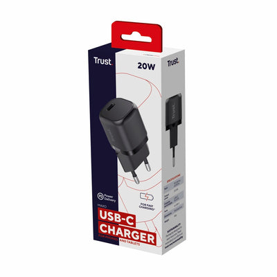 Wall Charger Trust Black 20 W