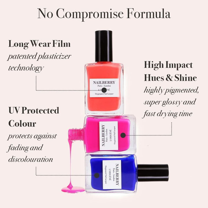 Nail polish Nailberry STRENGTHEN & BREATHE 15 ml