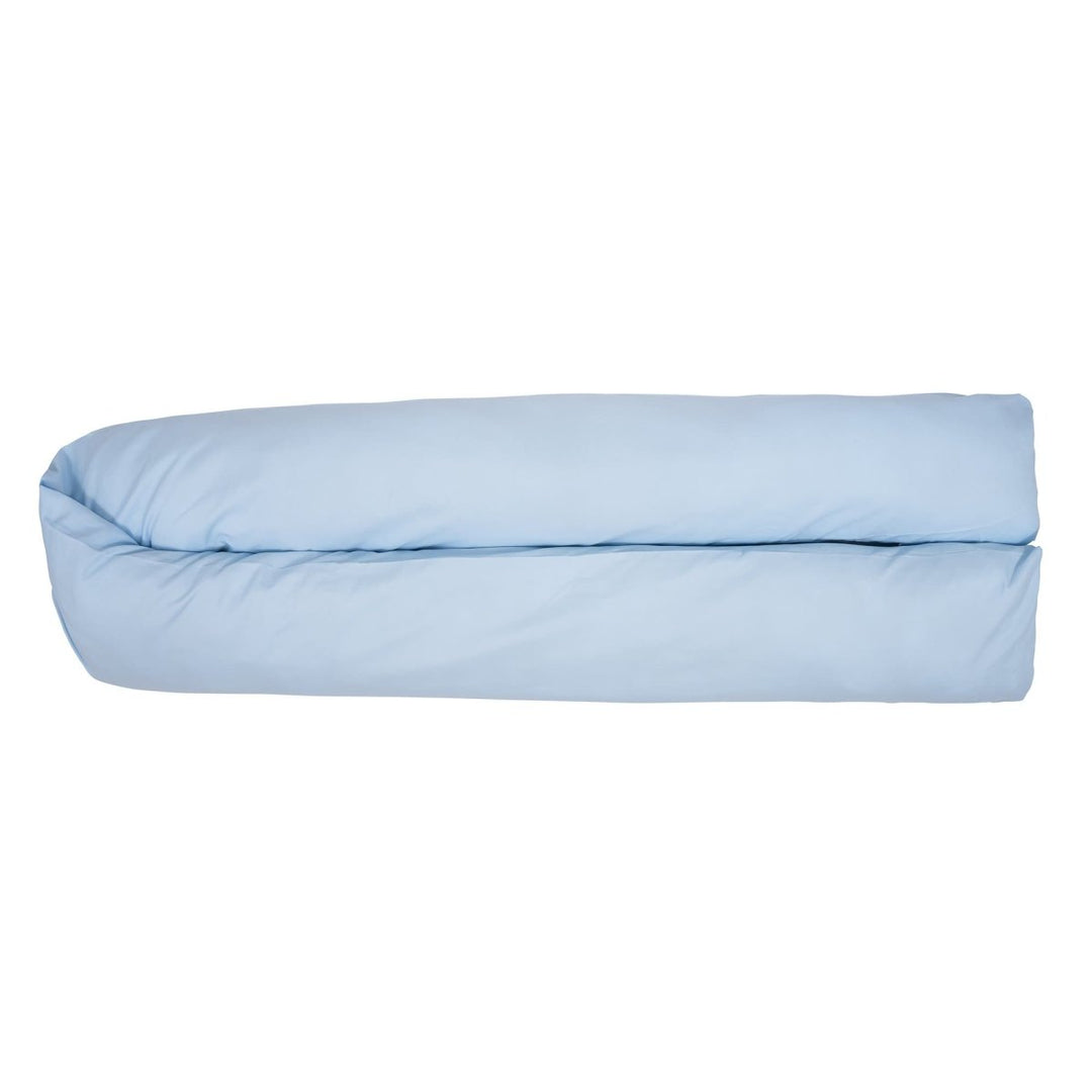 9 Foot Maternity Pillow And Case Light Blue