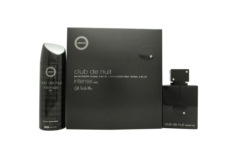 Armaf Club De Nuit Intense Gift Set 105ml EDT + 200ml Body Spray