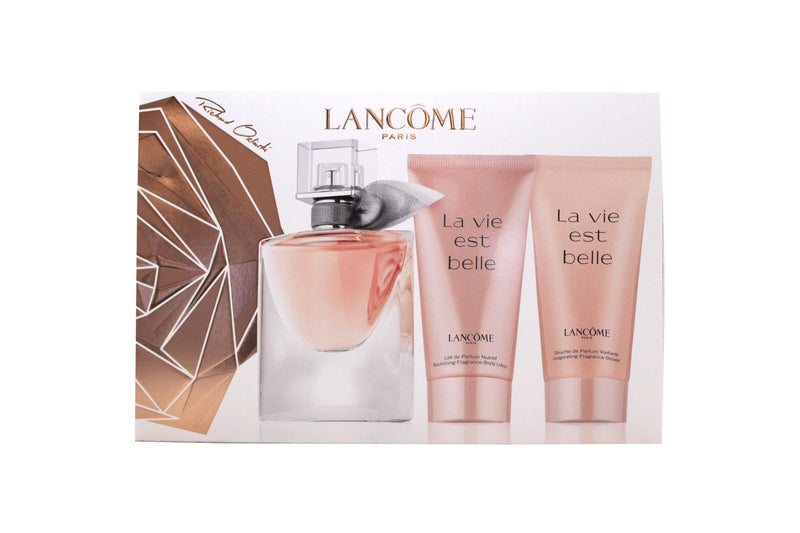 Lancome La Vie Est Belle Gift Set 30ml EDP + 50ml Body Lotion + 50ml Shower Gel