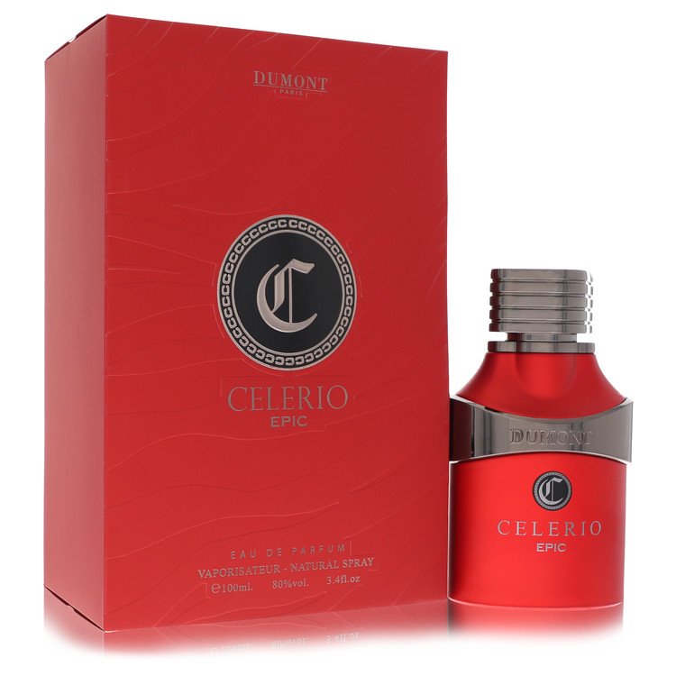 Dumont Celerio Epic by Dumont Paris Eau De Parfum Spray (Unisex) 3.4 oz for Men