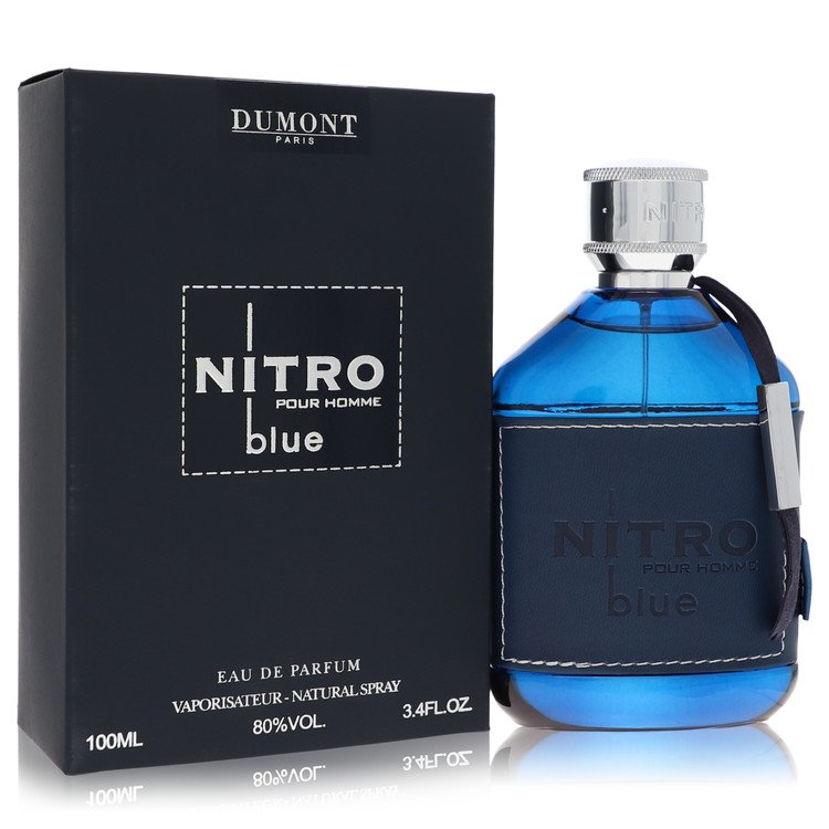 Dumont Nitro Blue by Dumont Paris Eau De Parfum Spray 3.4 oz for Men