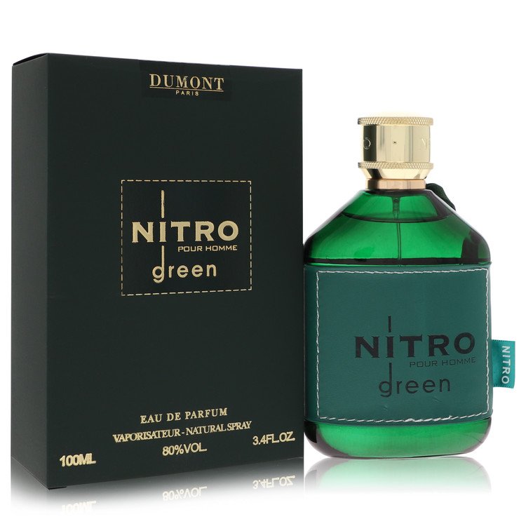 Dumont Nitro Green by Dumont Paris Eau De Parfum Spray 3.4 oz for Men