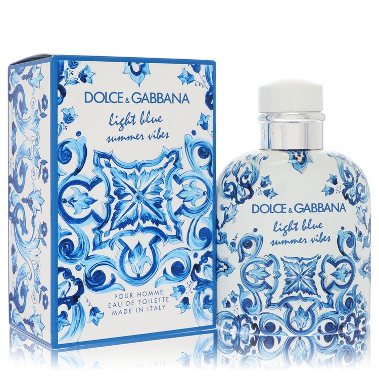 Light Blue Summer Vibes by Dolce & Gabbana Eau De Toilette Spray 4.2 oz for Men