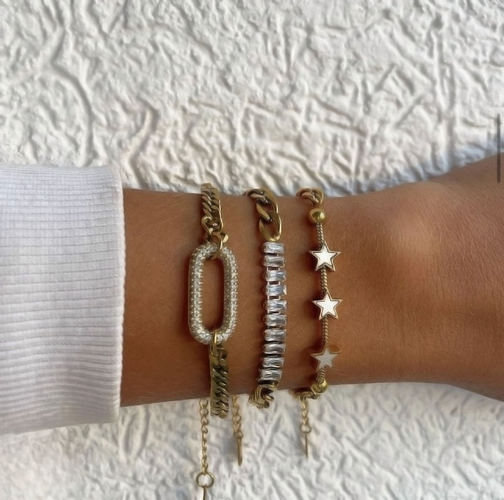 Alaia Luxe 18k Gold Plated Bracelet