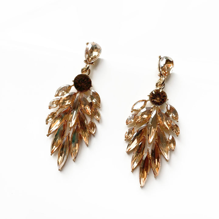 Margot Jewelled Rhinstone Earrings