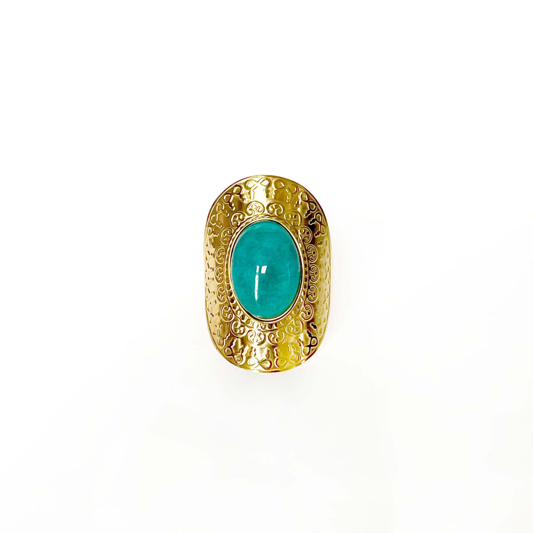 Azura Luxe 18k Gold Plated Ring