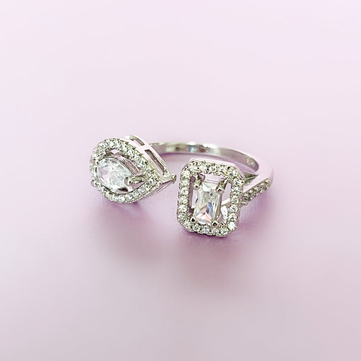 Seline Adjustable Jewel Ring