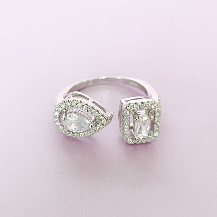 Seline Adjustable Jewel Ring