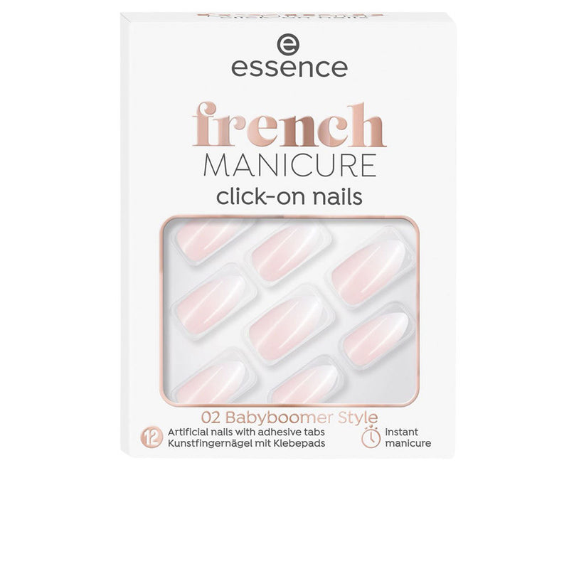 FRENCH manicure click-on artificial nails 