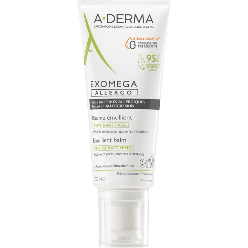 Crème visage A-Derma Exomega Allergo 200 ml