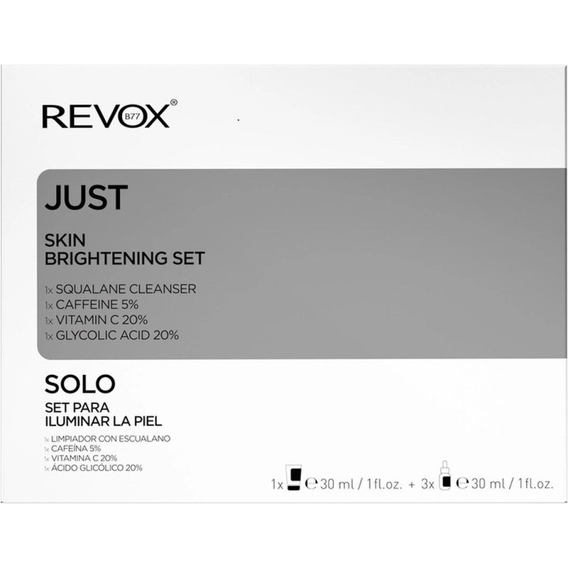 Unisex Cosmetic Set Revox B77 Just Skin Brightening 4 Pieces