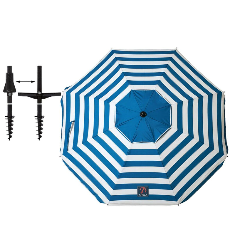 Beach parasol Ø 220 cm Sailor