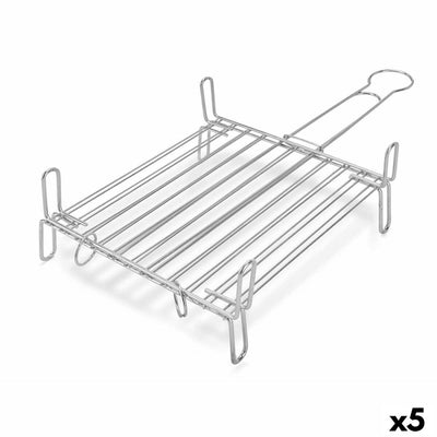 Grill Double 30 x 30 cm Zinc-plated steel (5 Units)