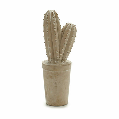 Decorative Garden Figure Cactus Stone 13 x 38 x 13 cm (3 Units)