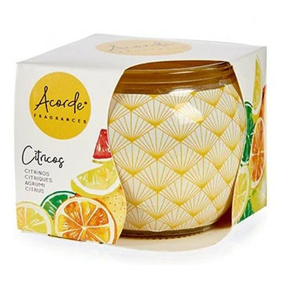 Scented Candle Citric 7,5 x 6,3 x 7,5 cm (12 Units)