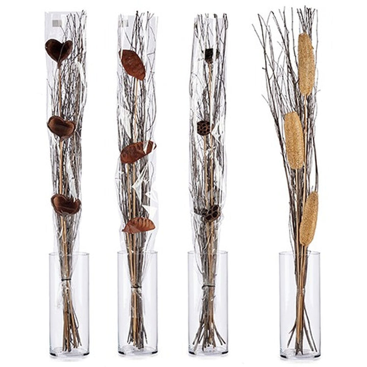 Bouquets Gift Decor Grey Natural 100 cm 12 x 96 x 10 cm (24 Units)