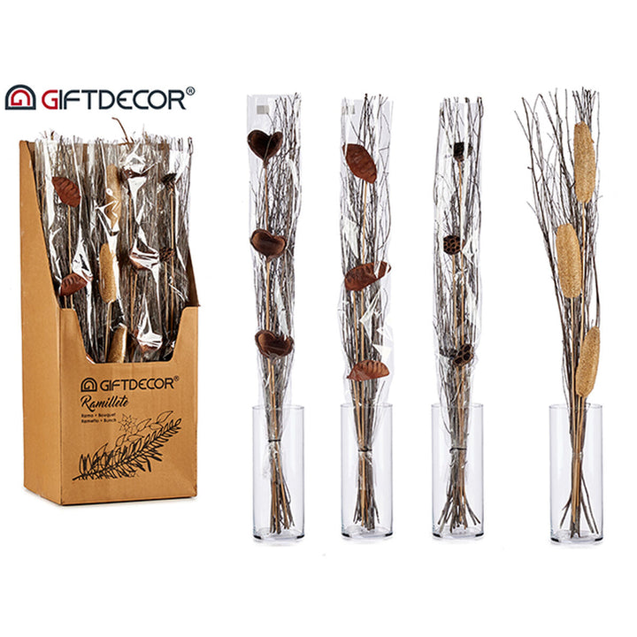 Bouquets Gift Decor Grey Natural 100 cm 12 x 96 x 10 cm (24 Units)