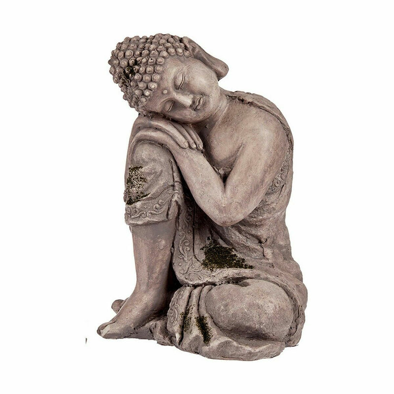 Decorative Garden Figure Buddha Polyresin 23 x 34 x 28 cm (2 Units)
