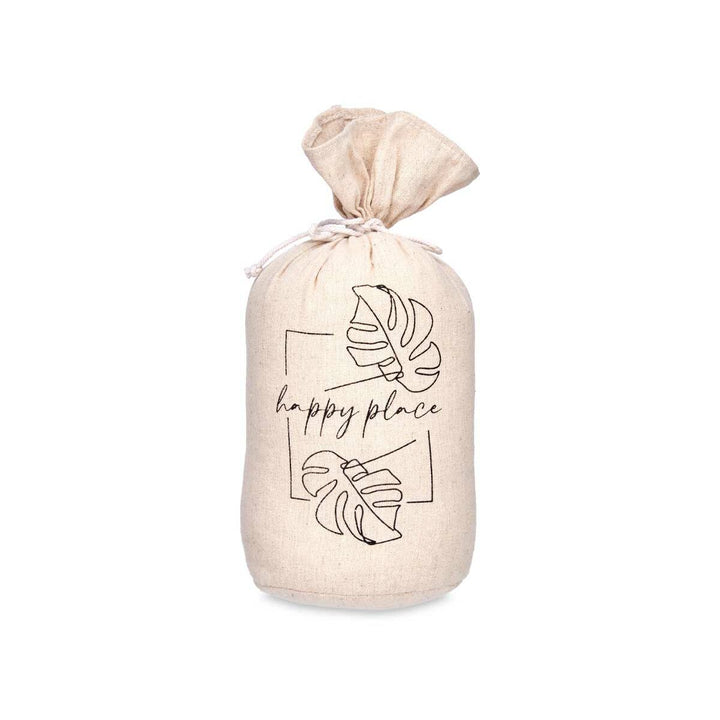 Door stop Gift Decor Happy Place Cloth 13 x 26 x 13 cm Sack (6 Units)