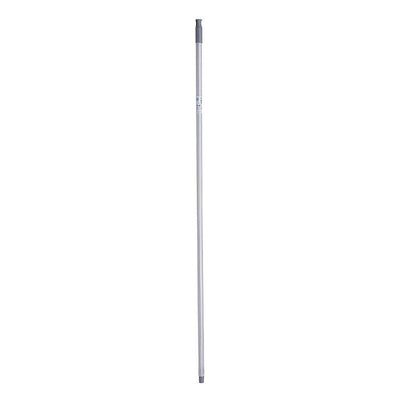 Broom handle Stripes 2,3 x 130 x 2,3 cm Grey Metal (12 Units)