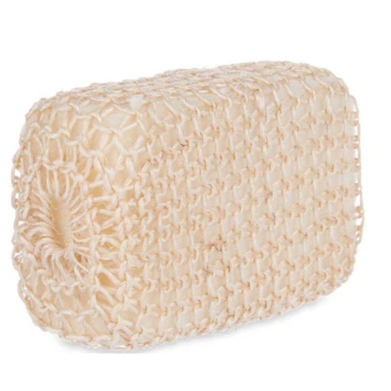 Body Sponge White Beige 9 x 14 x 6 cm (24 Units)