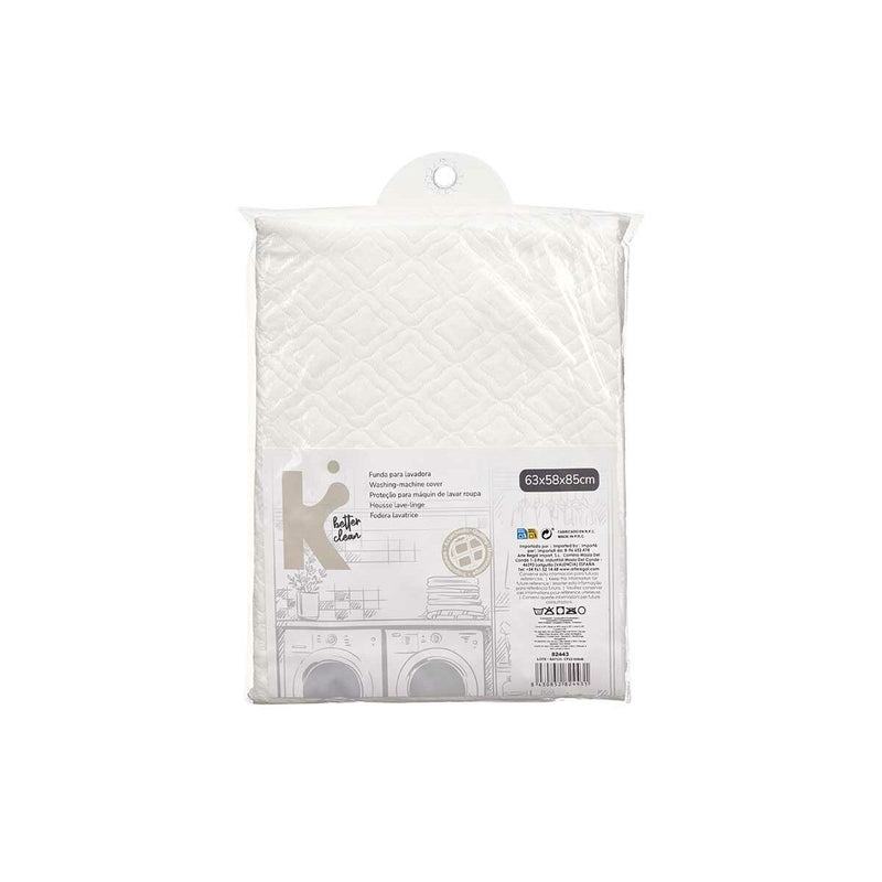 Housse de protection pour lave-linge Blanc 63 x 58 x 85 cm Rembourré (12 Unités)