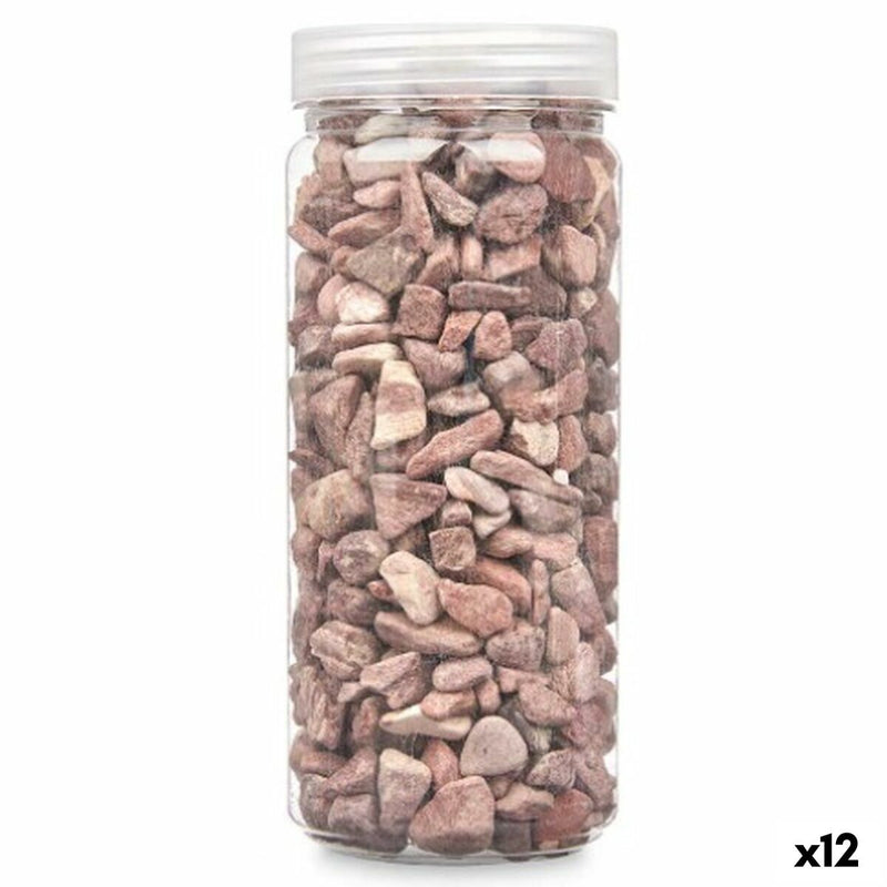 Decorative Stones Red 10 - 20 mm 700 g (12 Units)