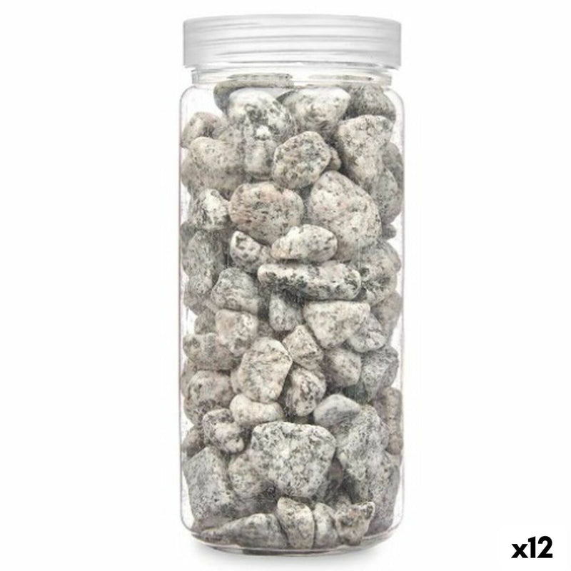 Decorative Stones Grey 10 - 20 mm 700 g (12 Units)