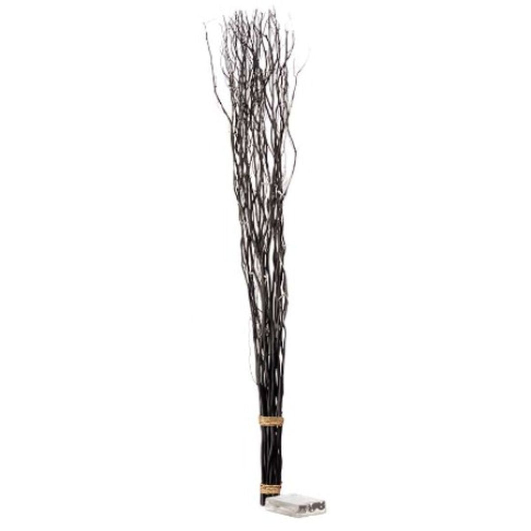 Bouquets Gift Decor Black Wood 7,5 x 120 x 7,5 cm LED Light (8 Units)