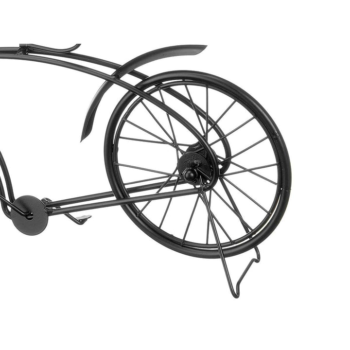 Table clock Gift Decor Black Bicycle (4 Units)