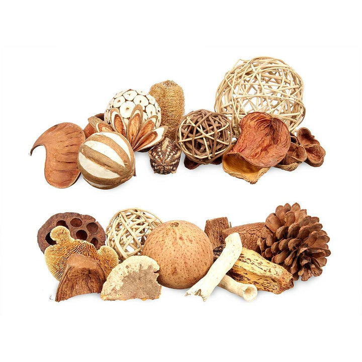 Decorative Pot Pourri Gift Decor White Brown Red 14 x 30,5 x 14 cm (6 Units)