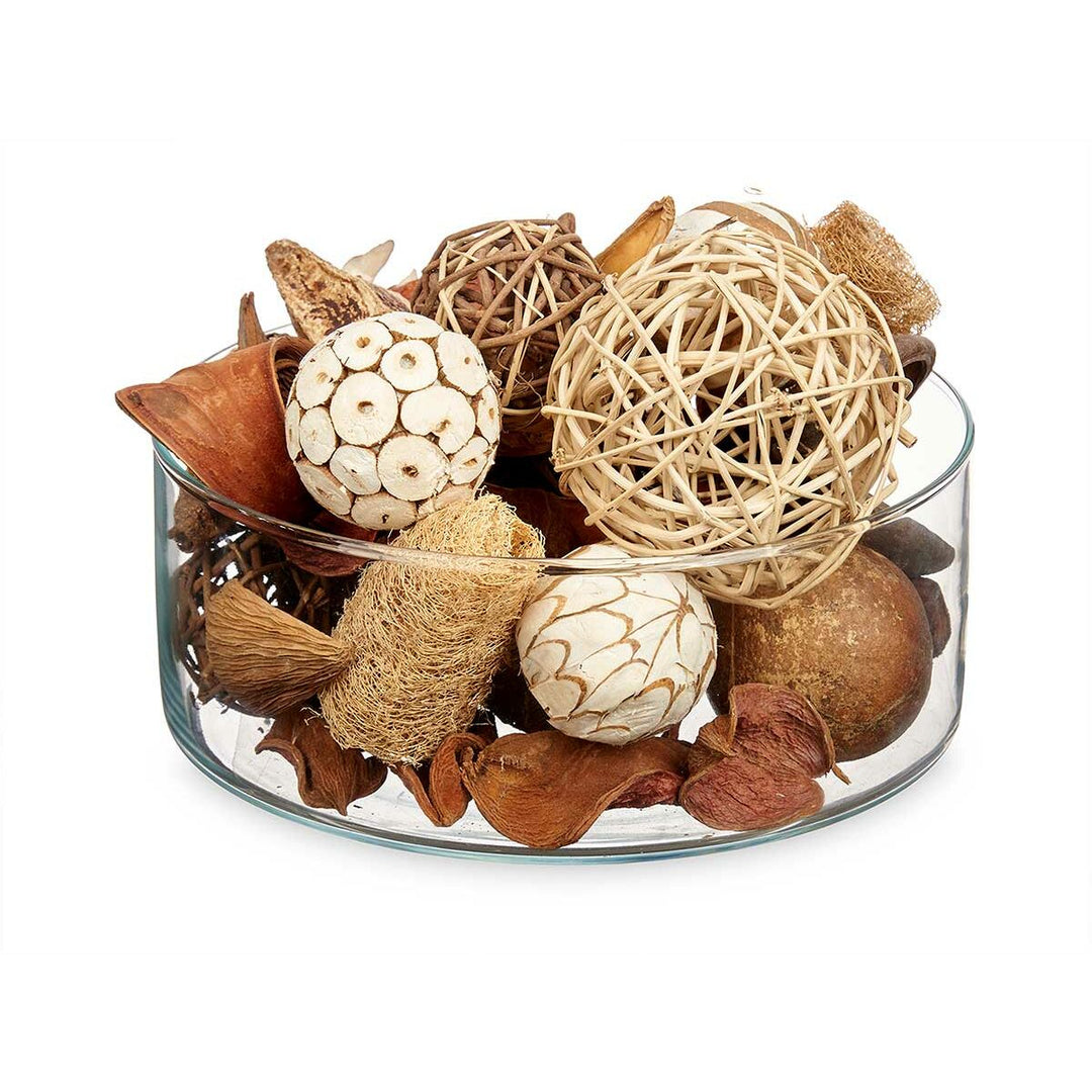 Decorative Pot Pourri Gift Decor White Brown Red 14 x 30,5 x 14 cm (6 Units)