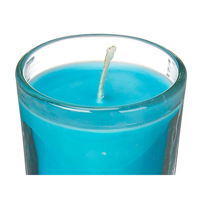 Scented Candle Set 16 x 6,5 x 11 cm (12 Units) Glass Ocean