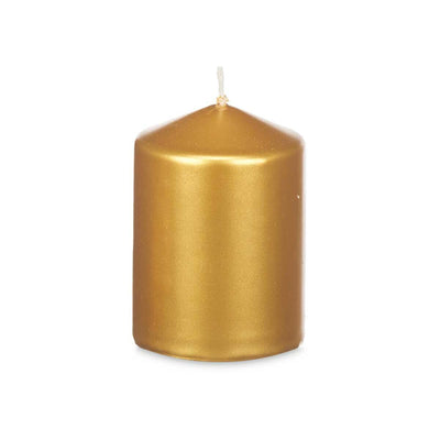 Candle Golden 7 x 10 x 7 cm (24 Units)