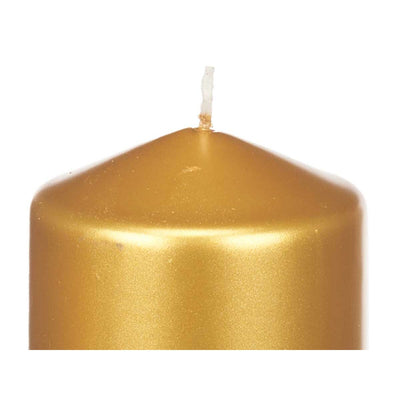 Candle Golden 7 x 13 x 7 cm (24 Units)