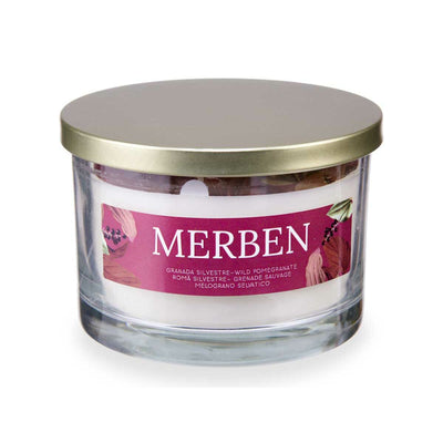 Scented Candle Merben 400 g (6 Units)