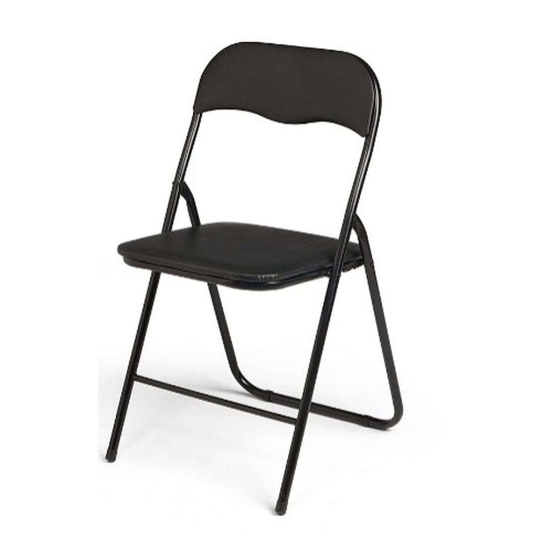 Folding Chair Gift Decor Black (6 Units)